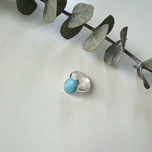 Load image into Gallery viewer, Amazonite Cabochon Ring
