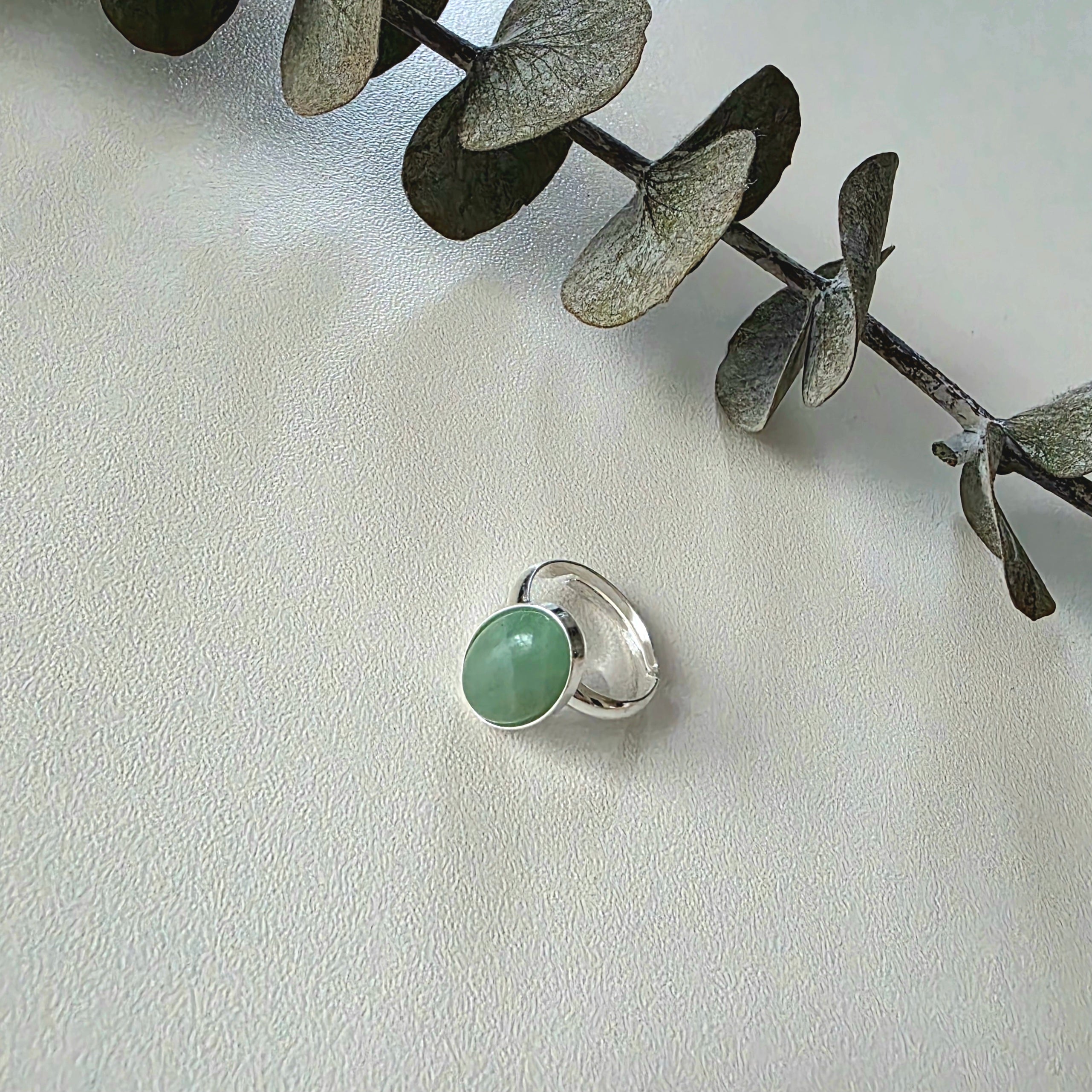 Aventurine Cabochon Ring
