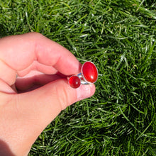 Load image into Gallery viewer, Carnelian Cabochon Ring
