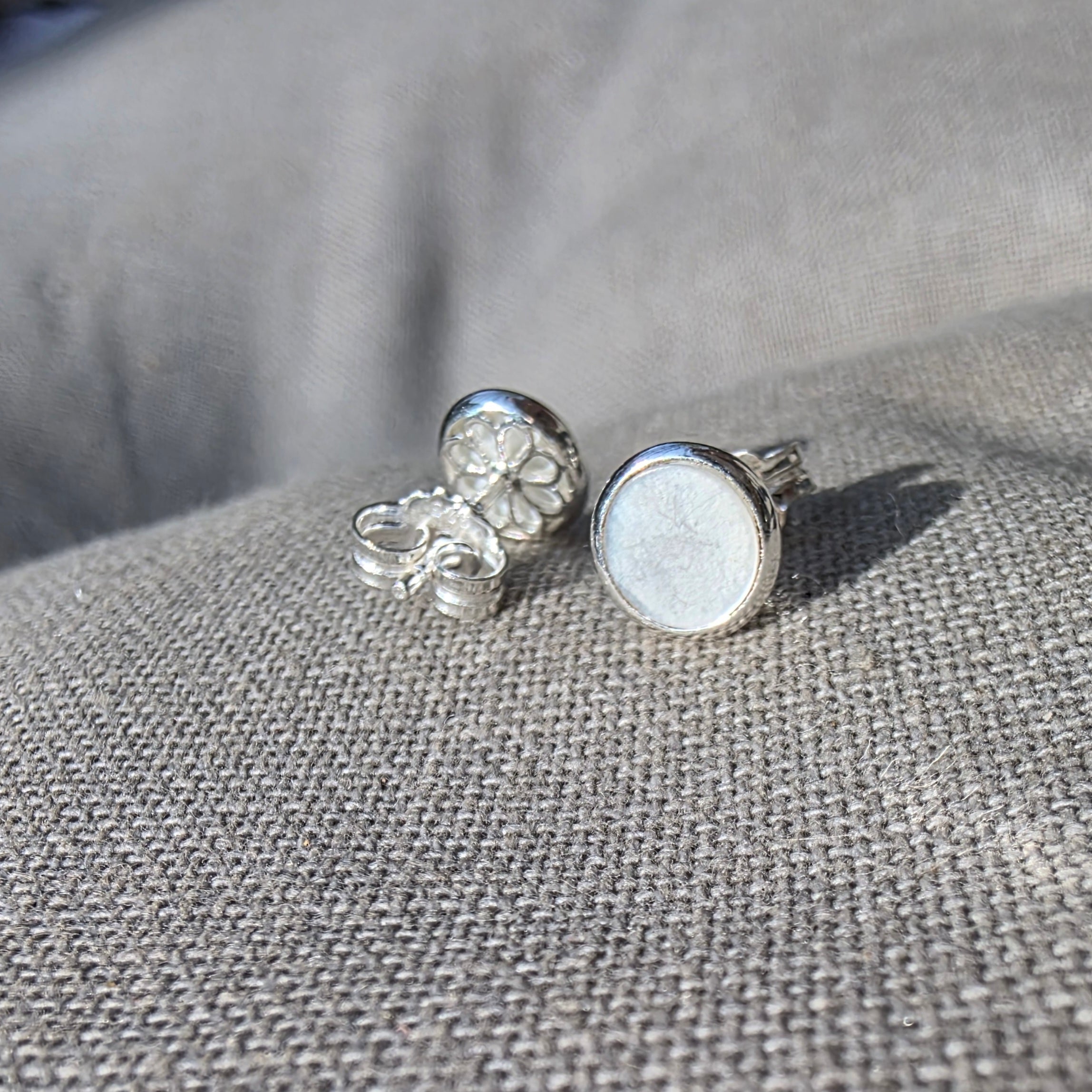 Mother of Pearl Stud Earrings