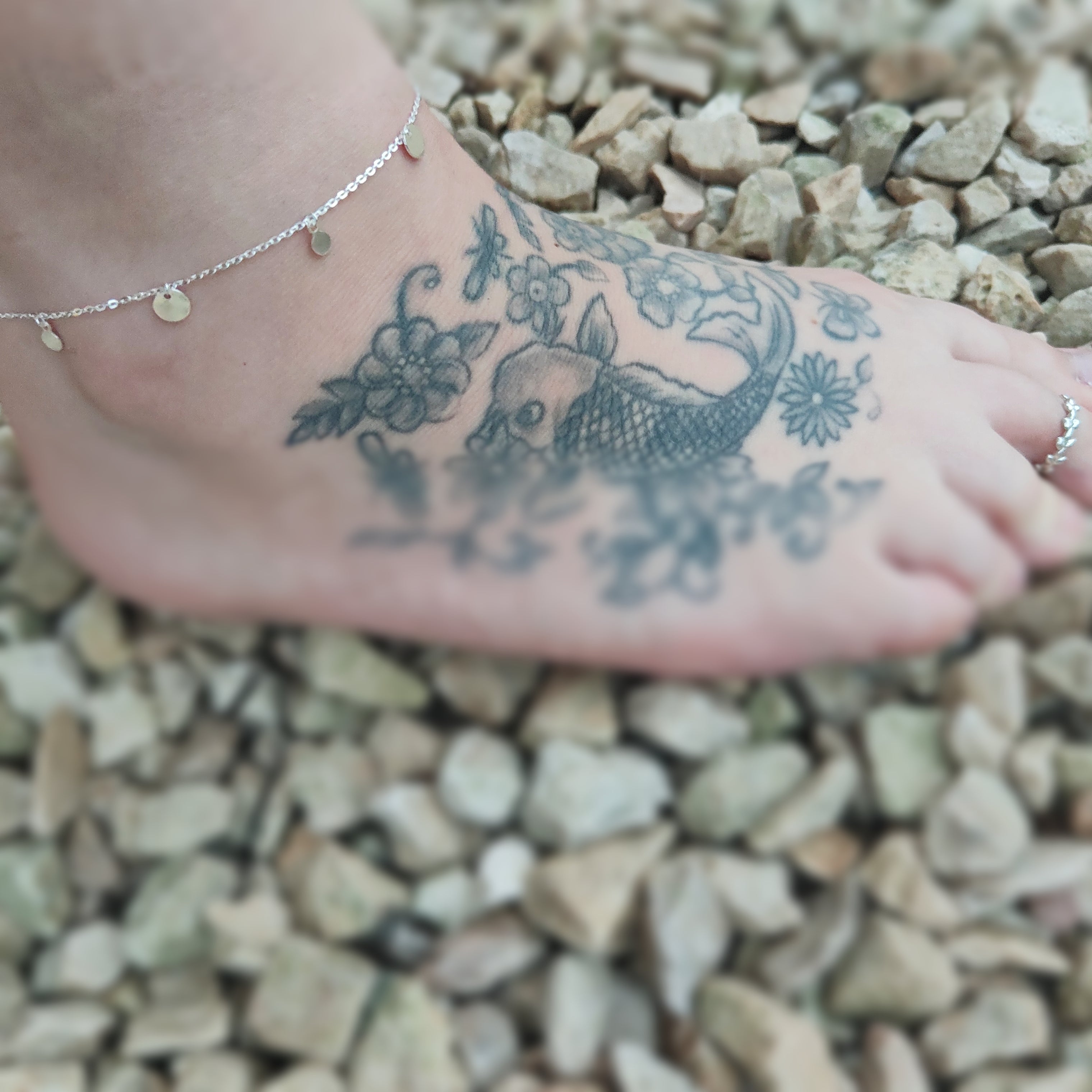 Boho Disc Anklet