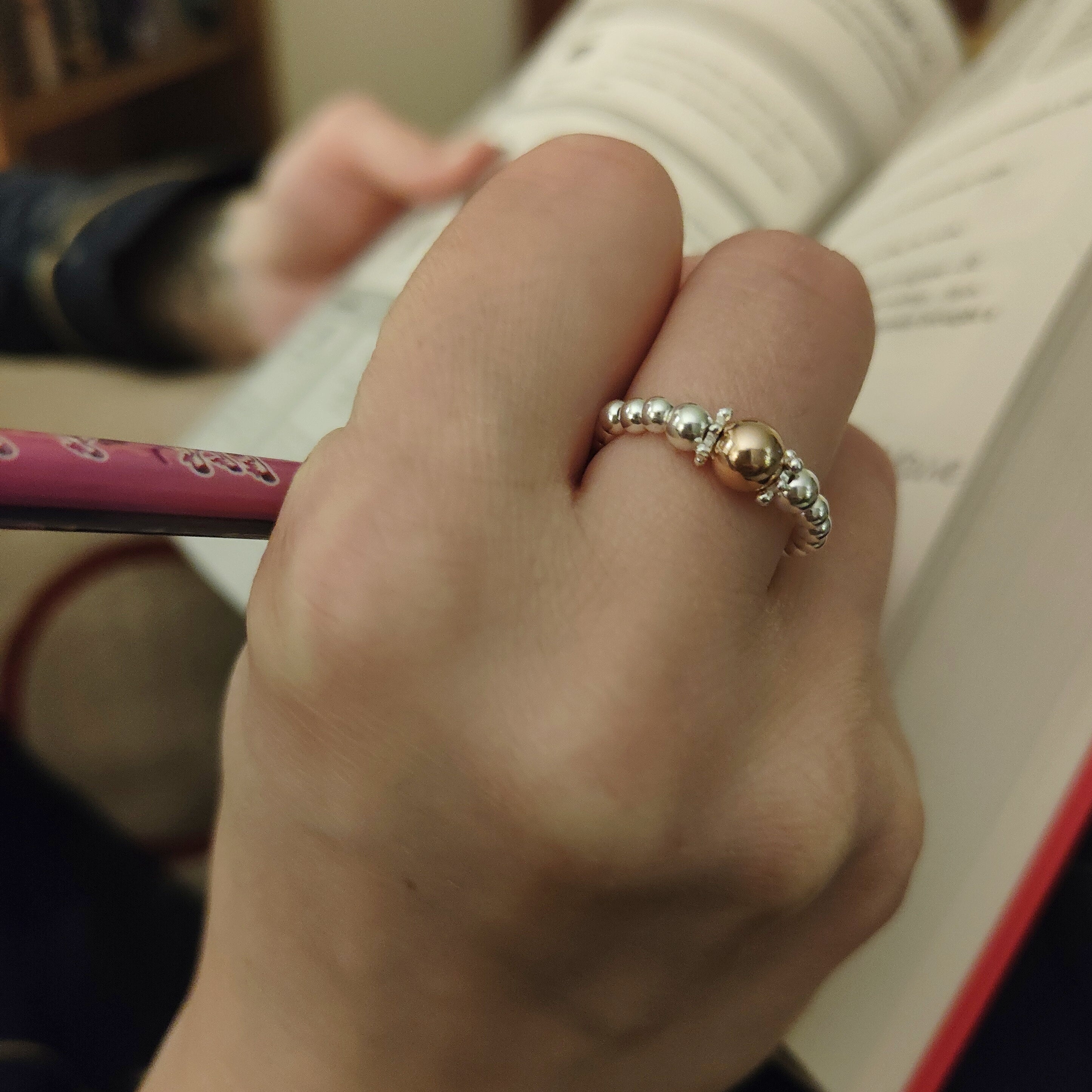 Rose Gold Statement Ring