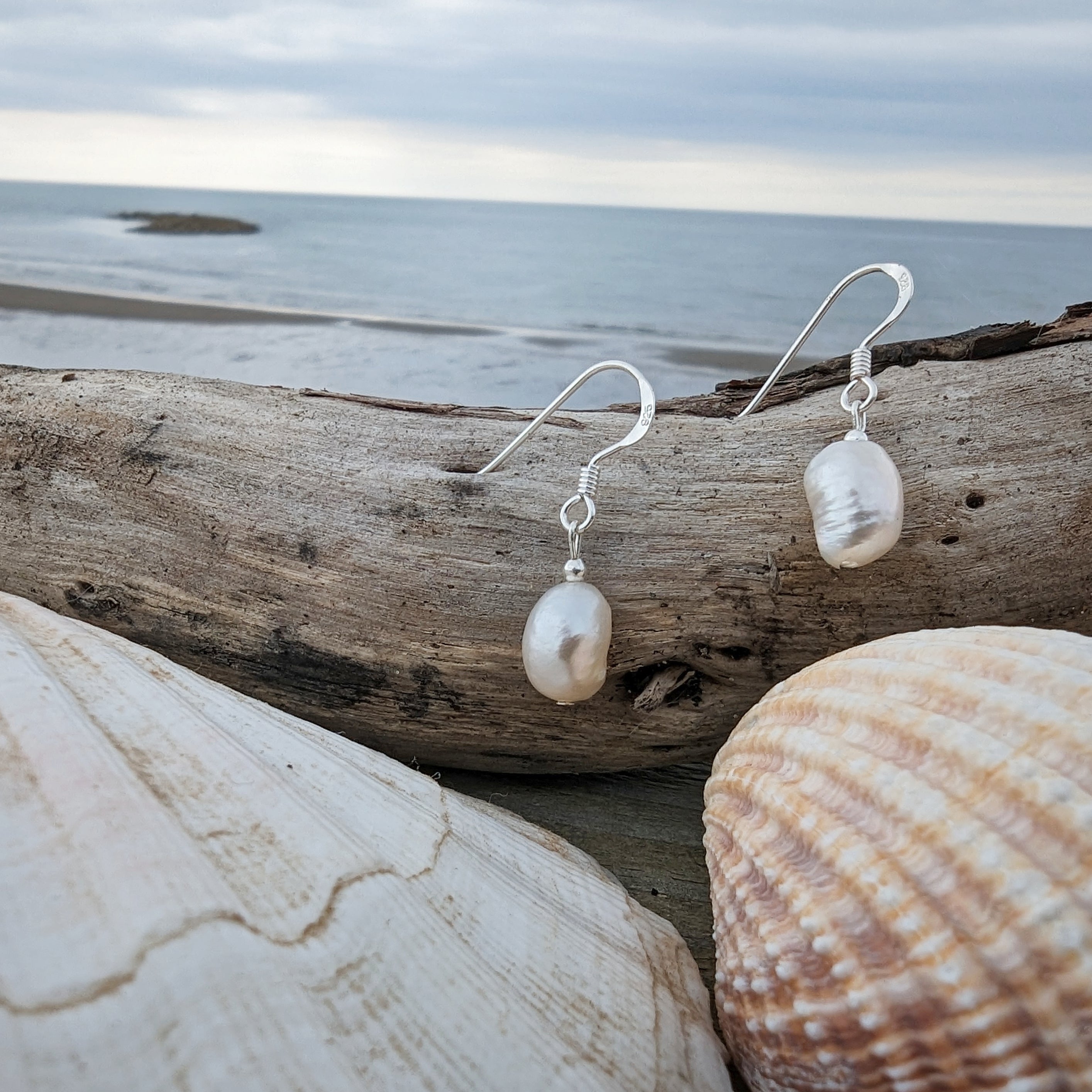 Limited Edition Freshwater Pearl Drop Earrings
