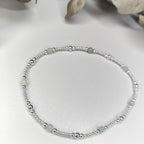 Morganite Pastel Anklet