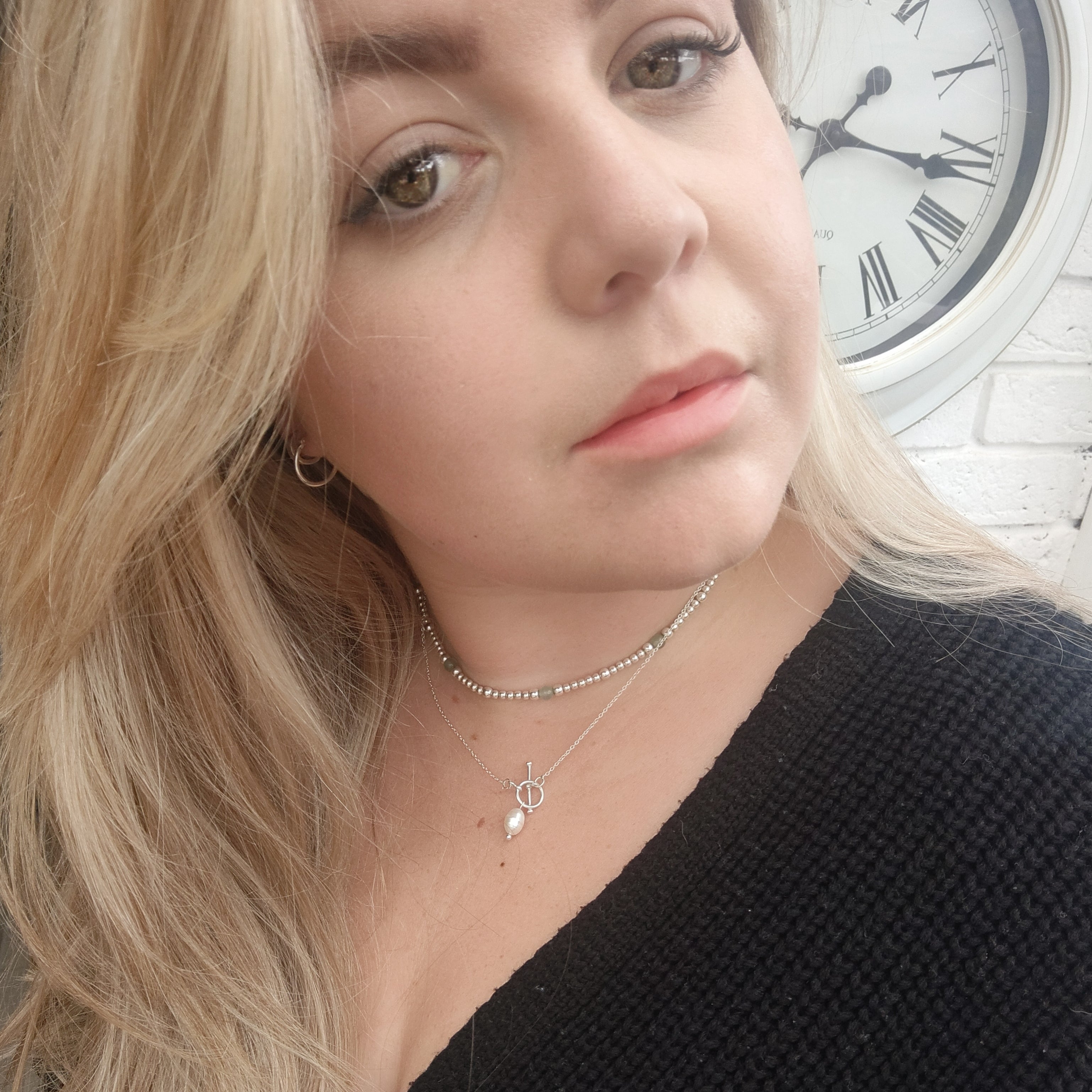 Toggle Freshwater Pearl Necklace