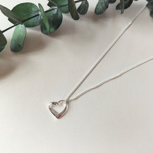 Load image into Gallery viewer, Ribbon Heart Necklace
