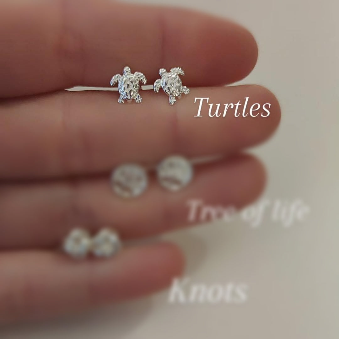 Turtle Stud Earrings