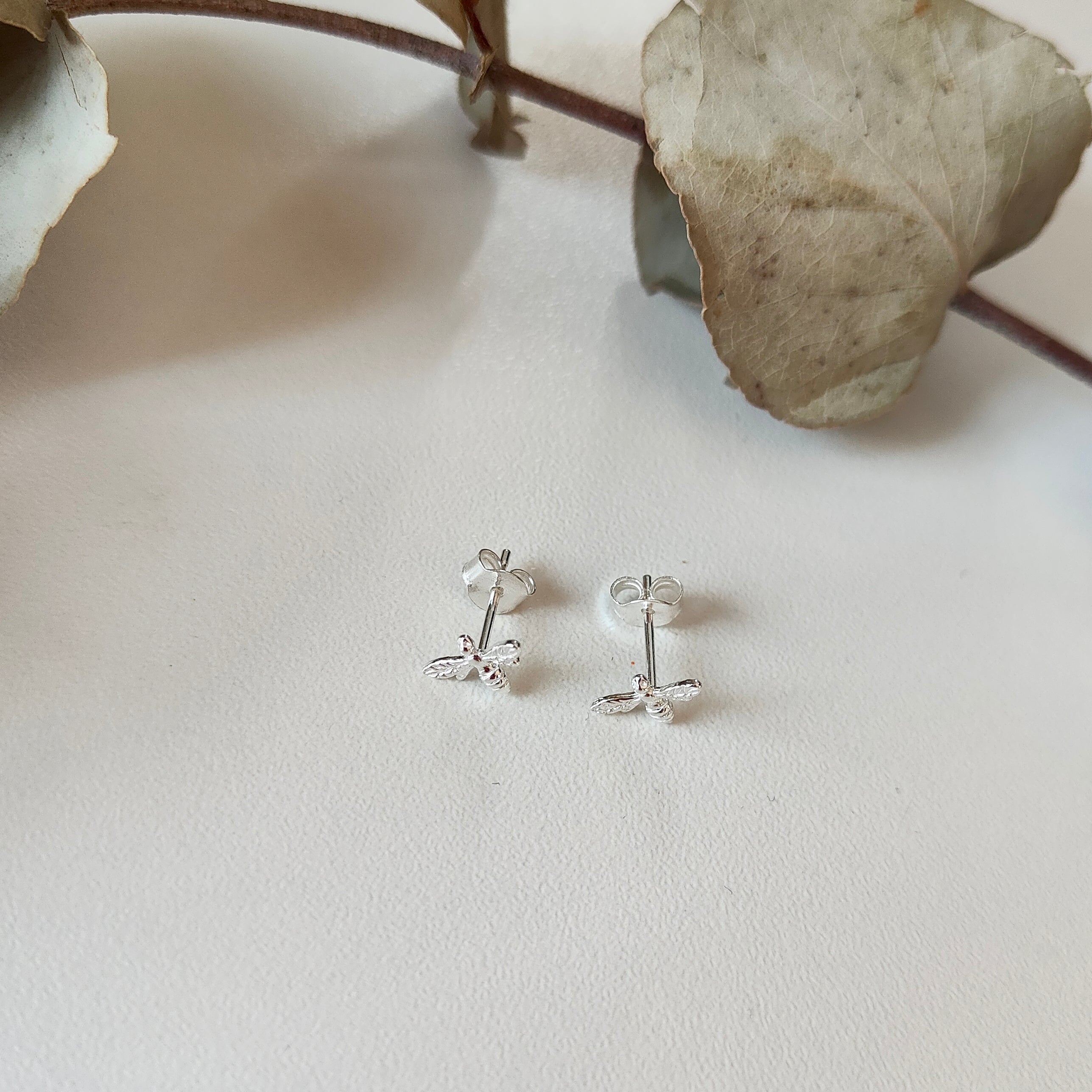 Wild Bumblebee Stud Earrings