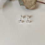 Honeycomb Bumblebee Stud Earrings