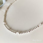 Rose Quartz Collarbone Necklace