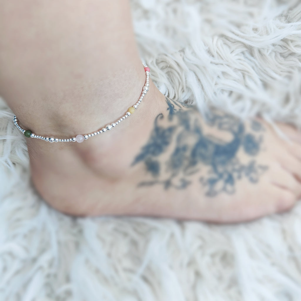 Summer Cocktail Anklet