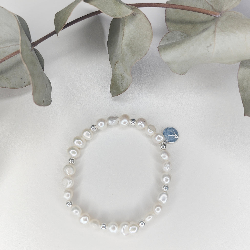 Pearl Cluster Bracelet