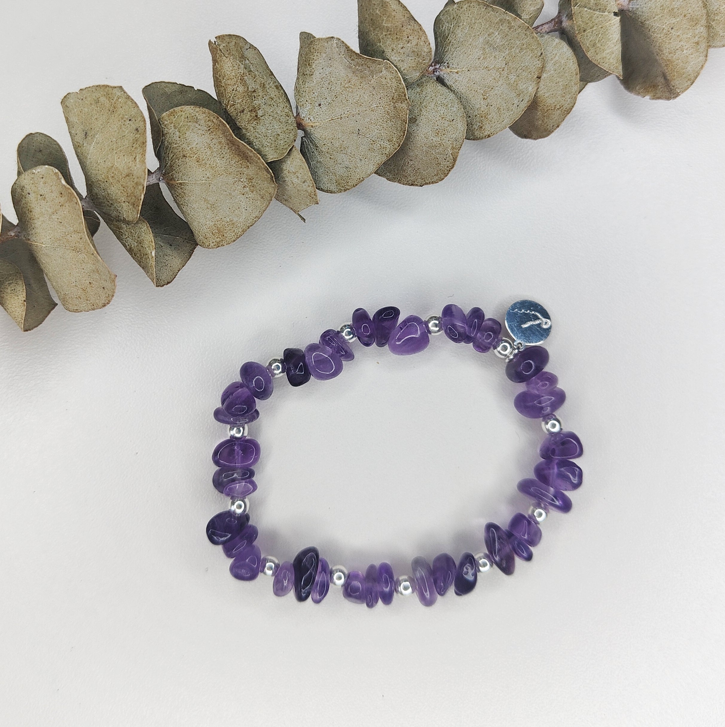 Amethyst Cluster Bracelet