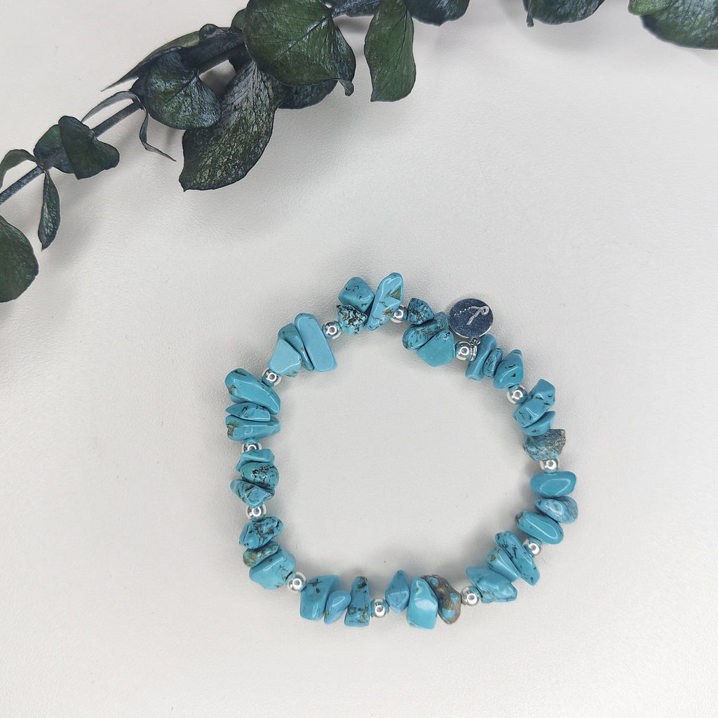 Turquoise Cluster Bracelet