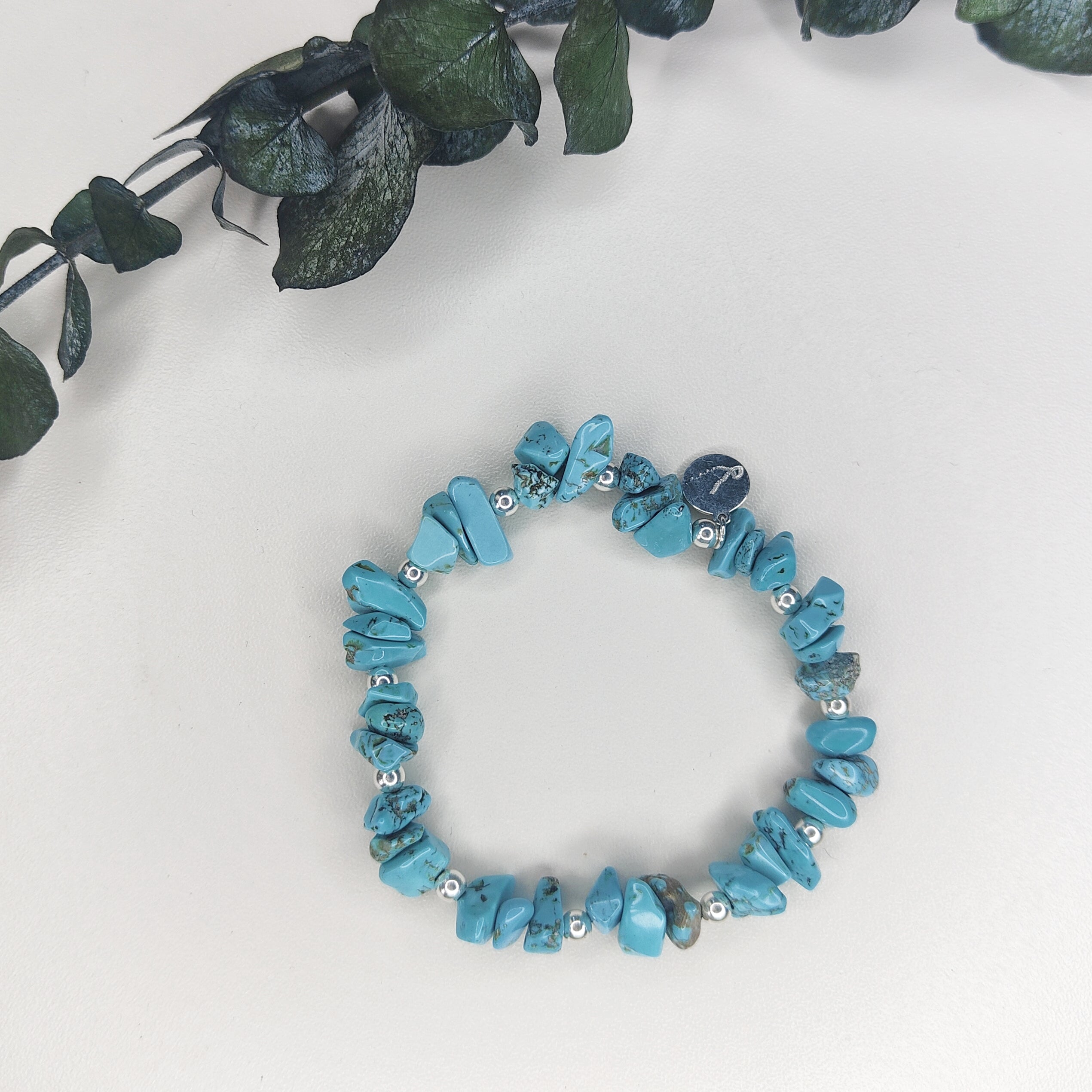 Turquoise Cluster Bracelet