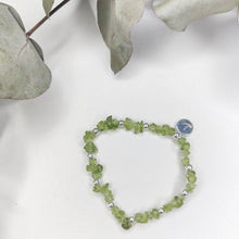 Load image into Gallery viewer, Peridot Cluster Bracelet
