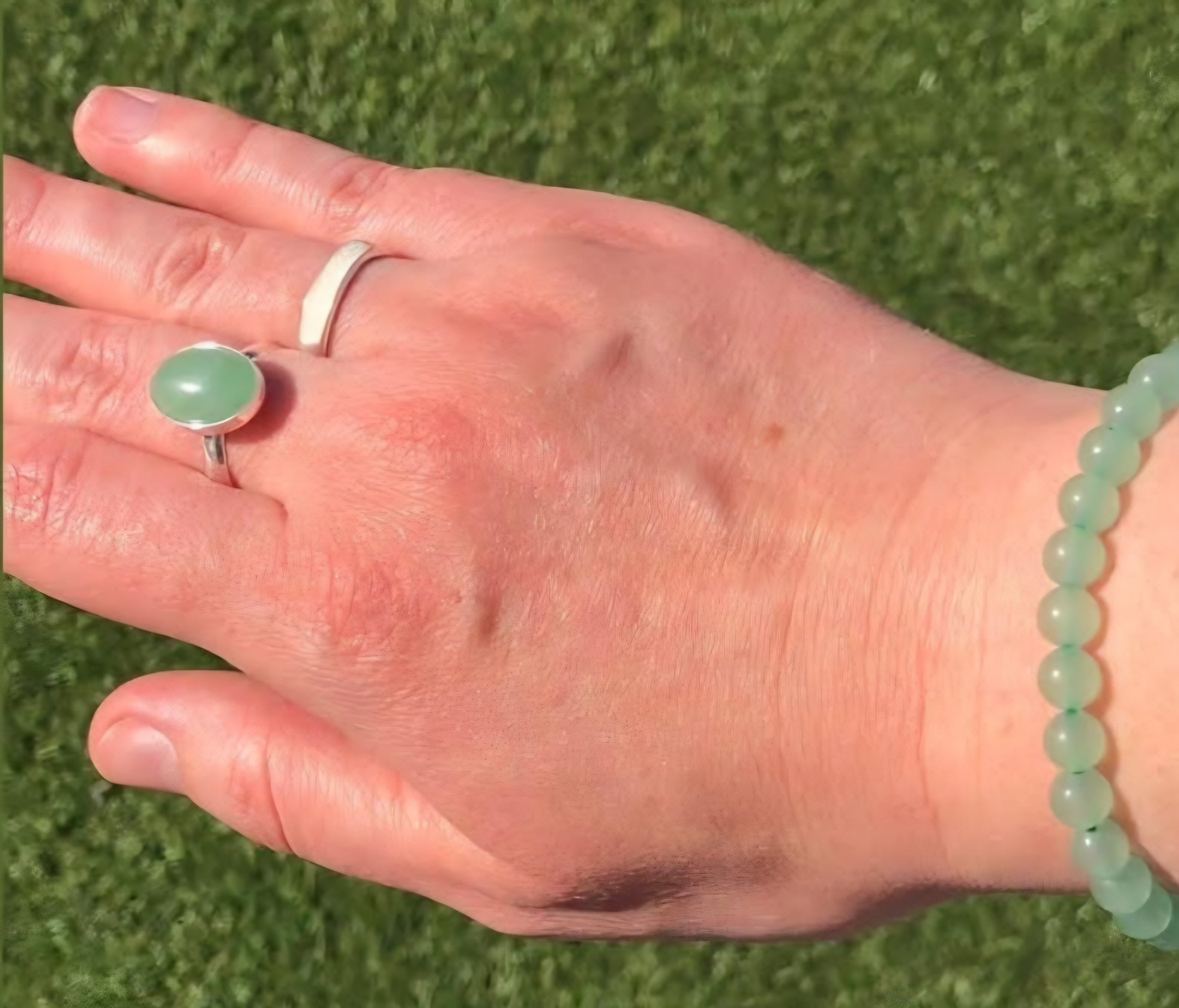 Aventurine Cabochon Ring