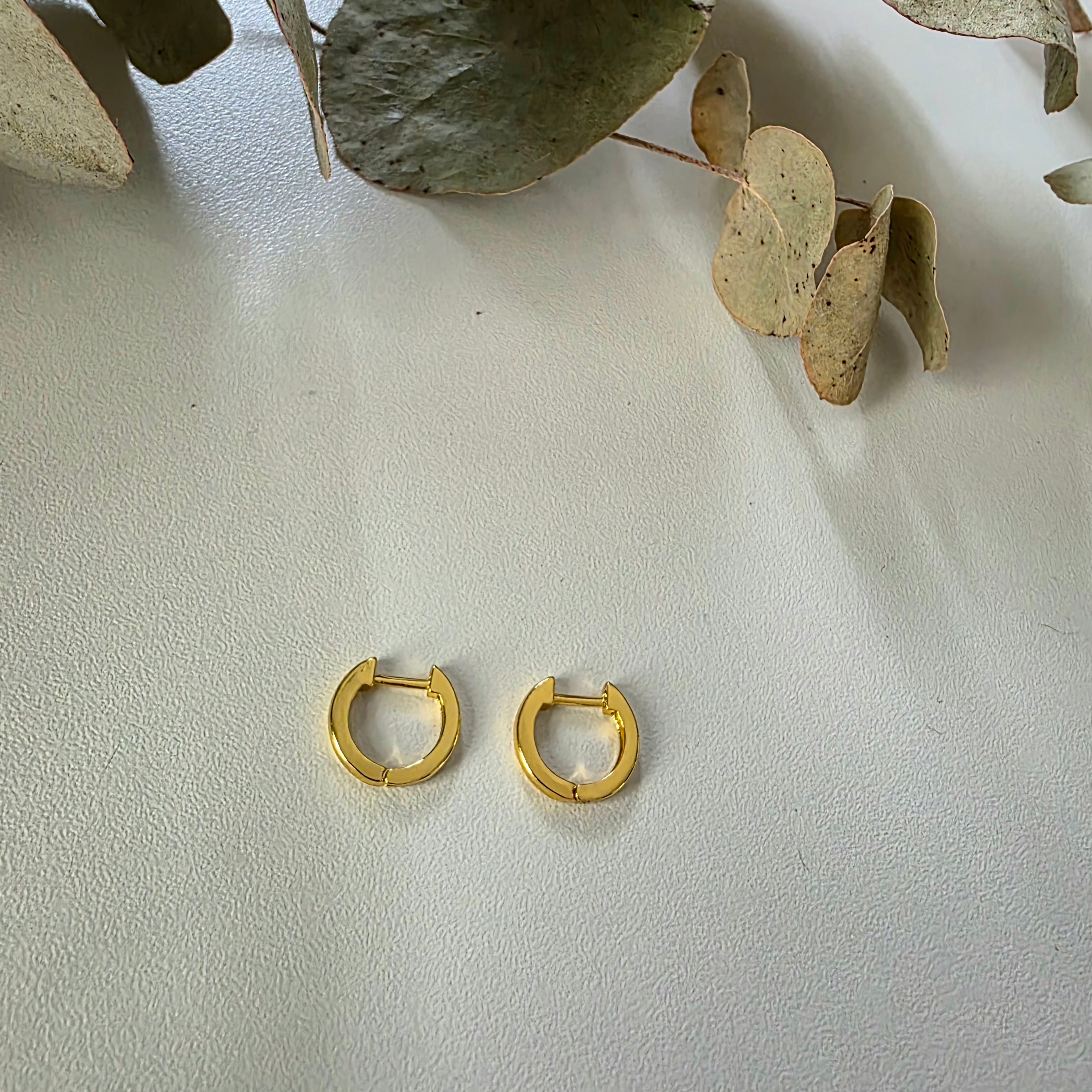 Chaste Huggie Earrings