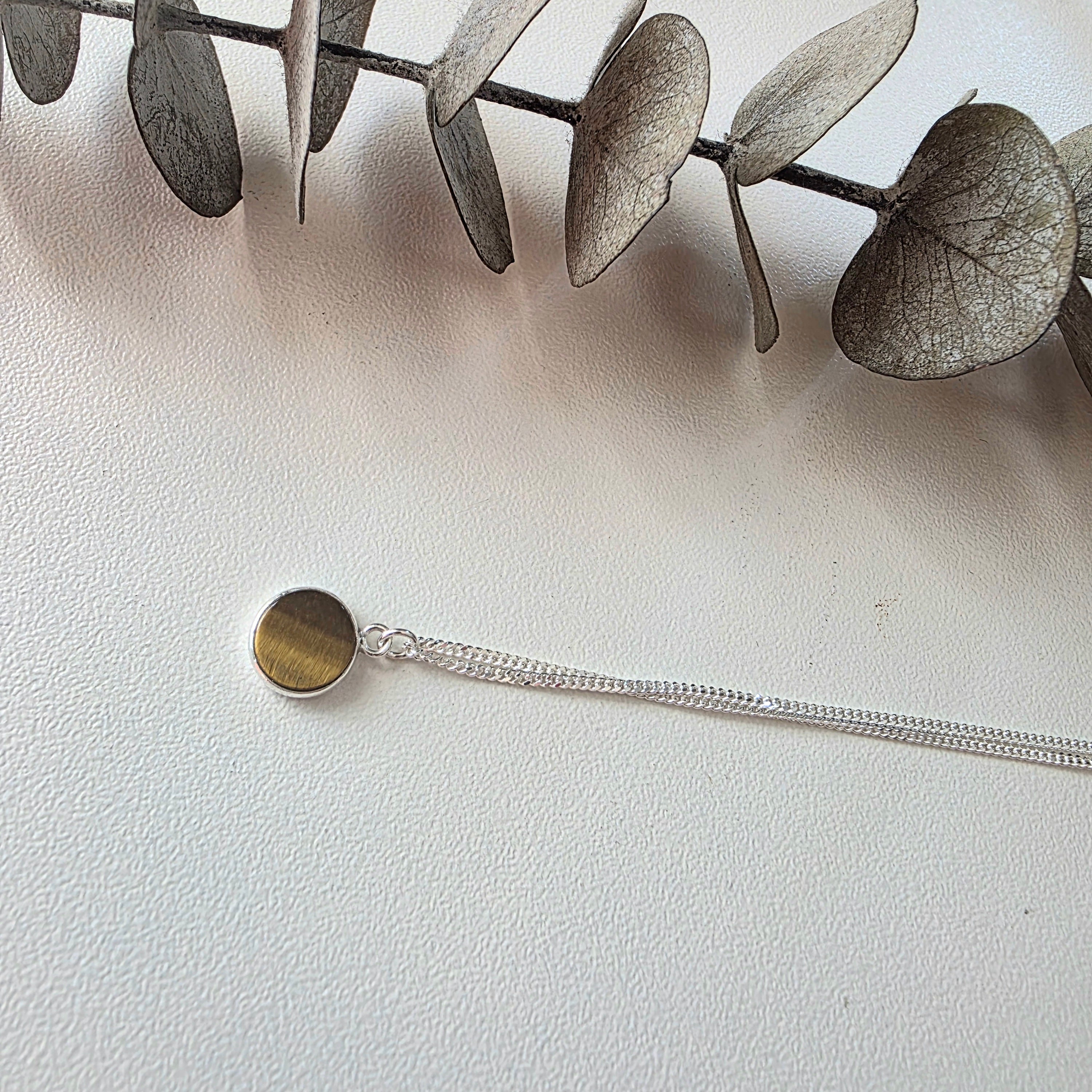 Handcrafted Tigers Eye Necklace necklace by Lae Jewellery - image 2