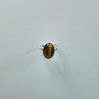 Tigers Eye Cabochon Ring