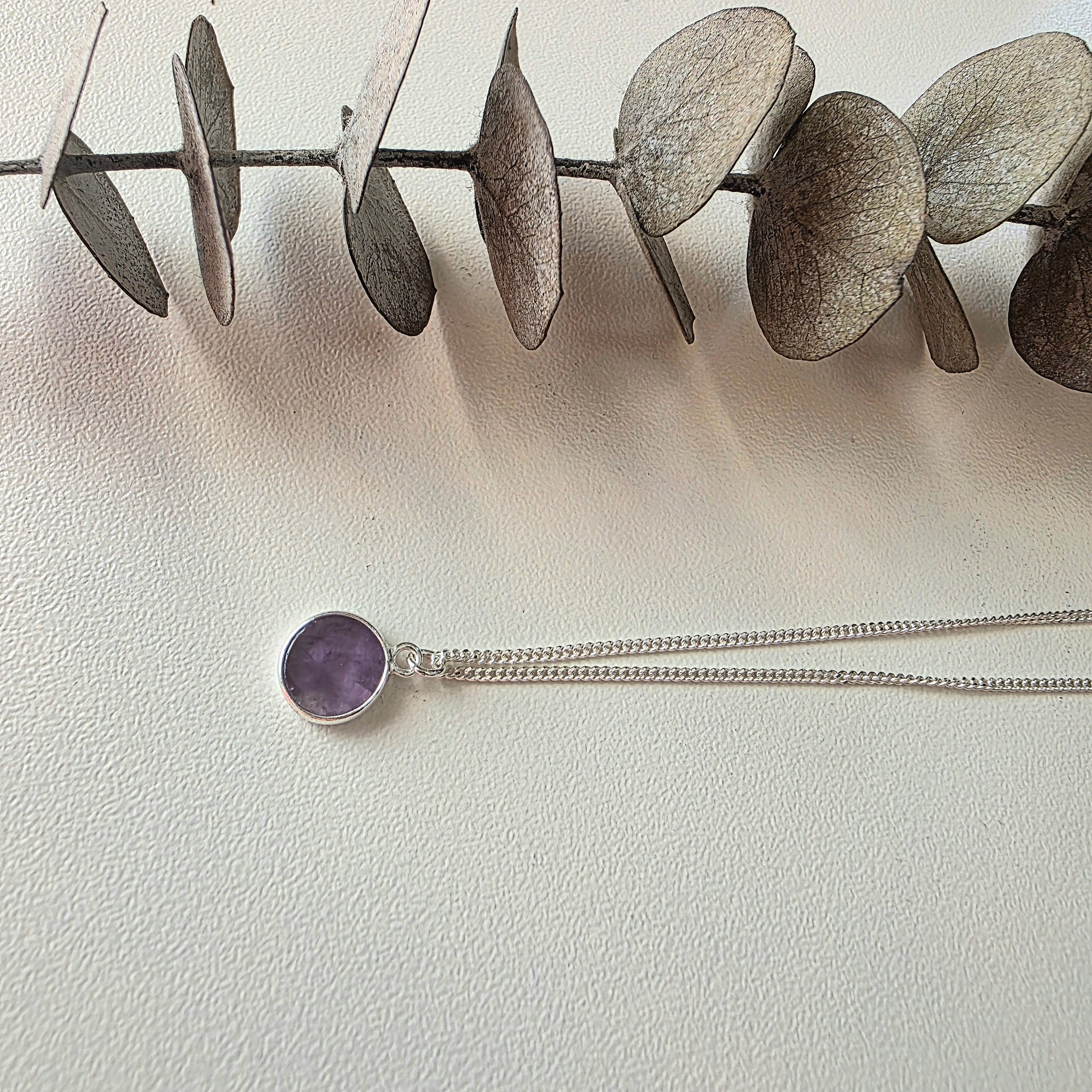 Handcrafted Amethyst Necklace necklace by Lae Jewellery - image 2