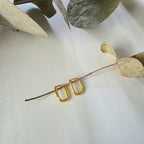 Squoval Huggie Earrings