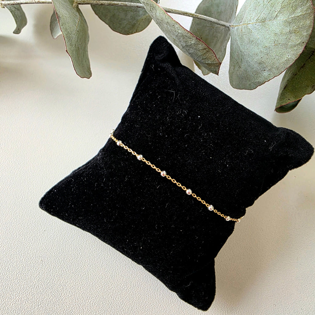 Gold Filled Boho Satellite Bracelet