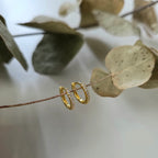 Cubic Zirconia Classic Huggie Earrings