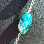 Apatite Necklace and Earrings Set