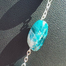 Load image into Gallery viewer, Apatite Necklace and Earrings Set
