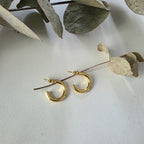Hooped Stud Earrings