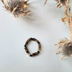 Mens Heishi Bead Ring