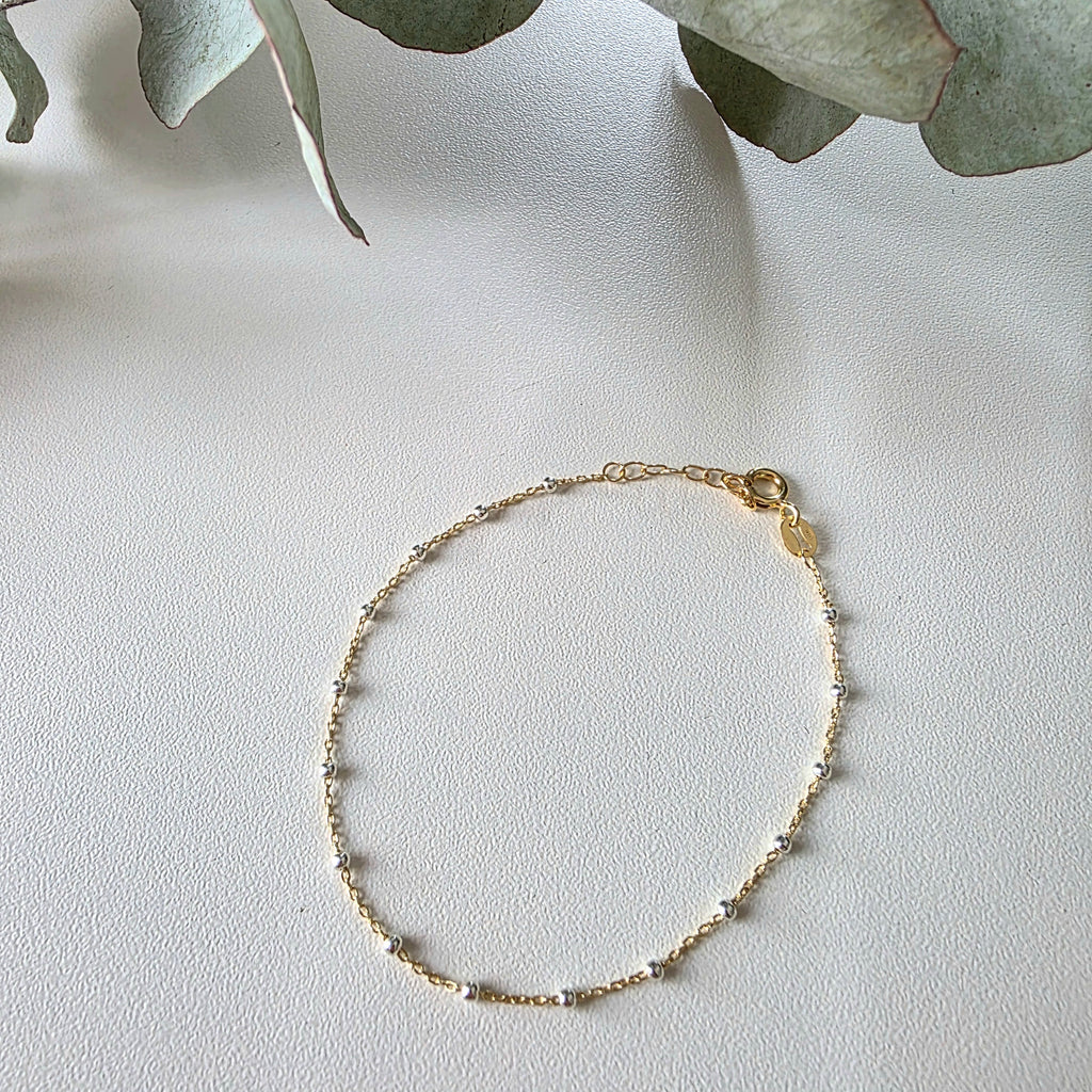 Gold Filled Boho Satellite Bracelet