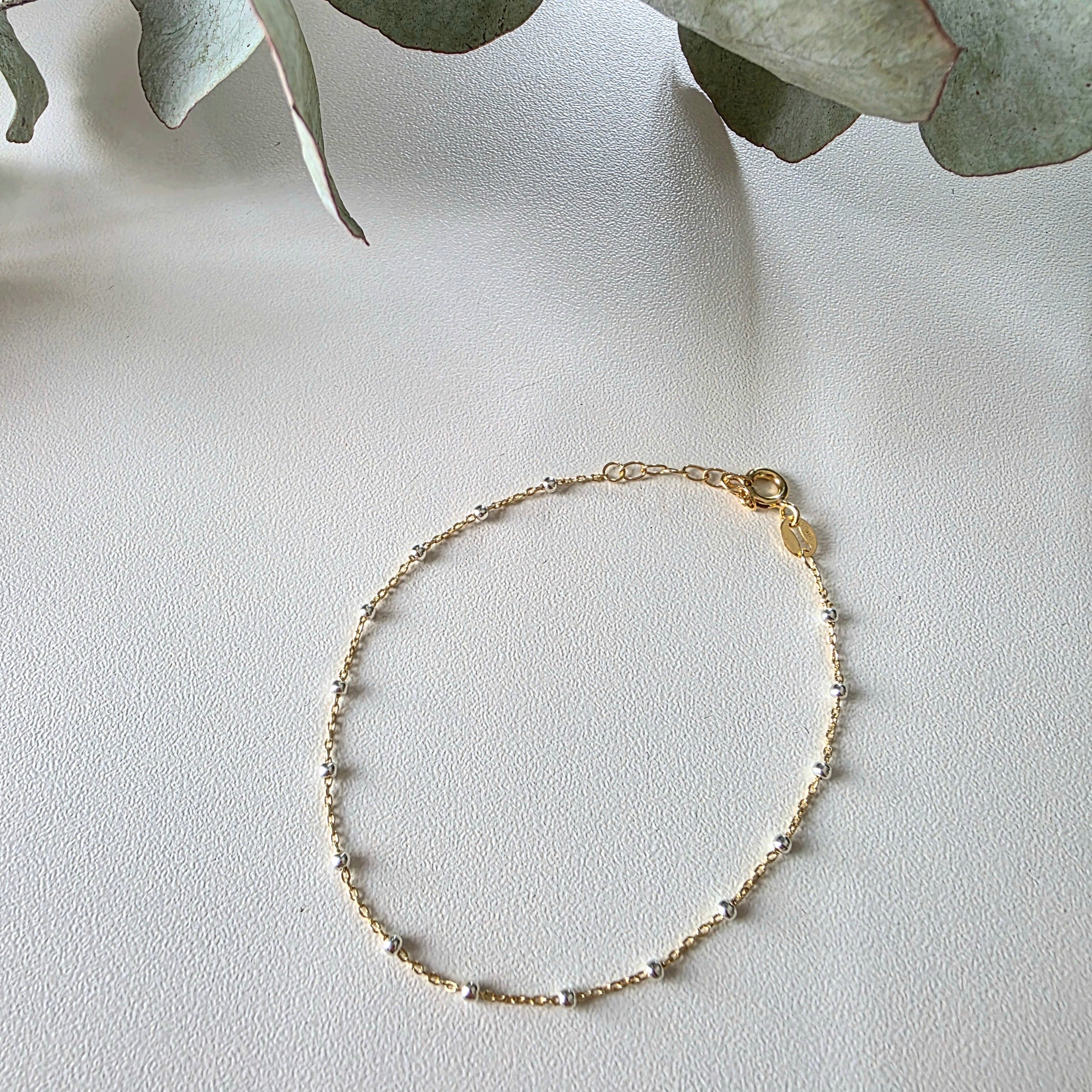 Gold Filled Boho Satellite Bracelet