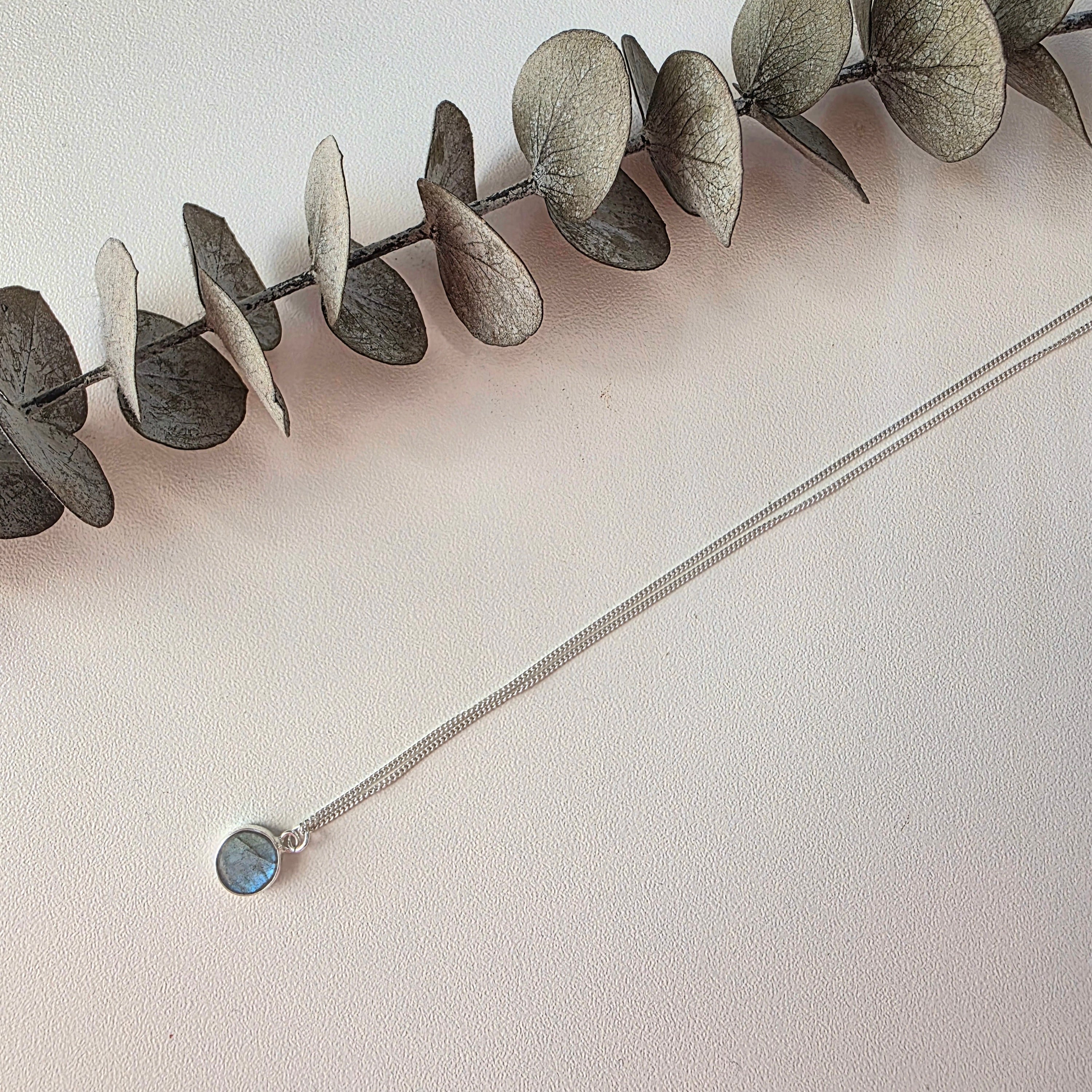 Handcrafted Labradorite Necklace necklace by Lae Jewellery