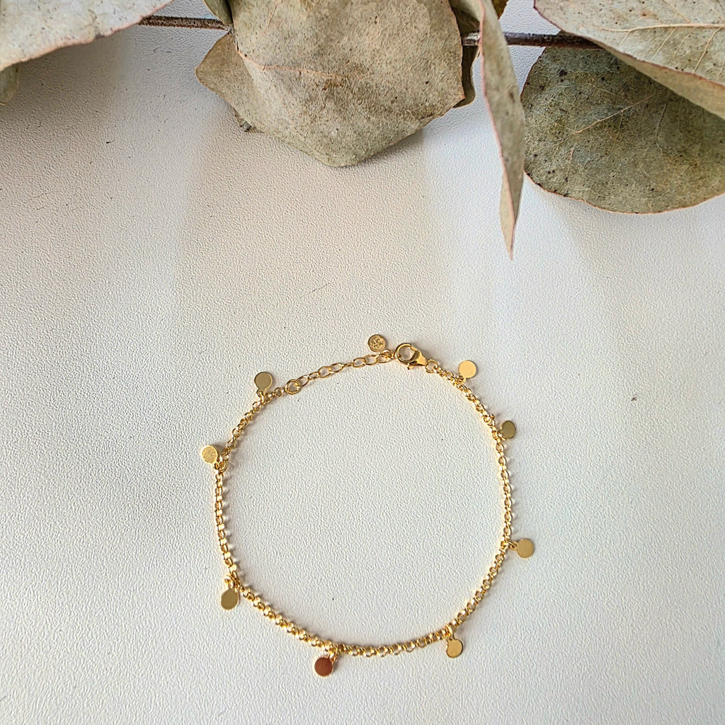 Handcrafted Gold Filled Boho Bracelet bracelet by Lae Jewellery