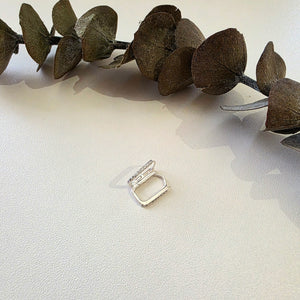 Rectangular Sparkle Huggies