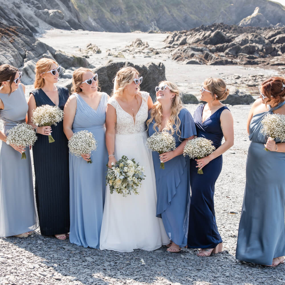 Wedding jewellery for bridesmaids